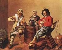 Molenaer, Jan Miense - Two Boys and a Girl Making Music